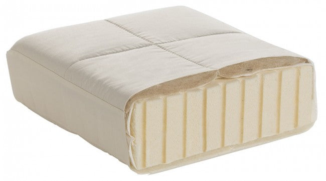 Latex Topper NUBA - 10cm avec soie & pure laine vierge