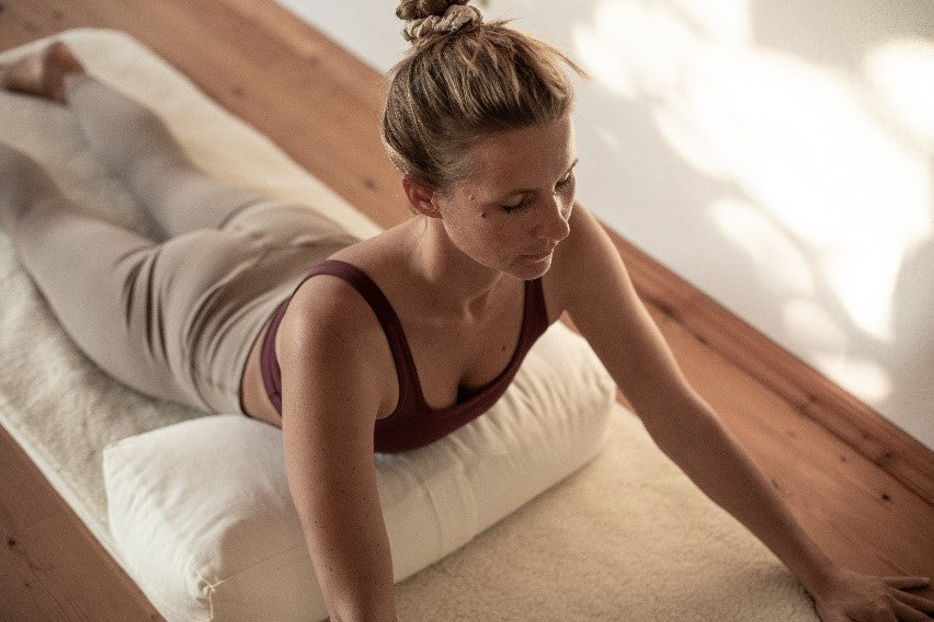 Cuscino rettangolare per la meditazione yoga – Prolana